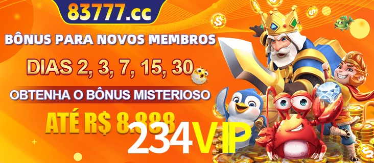Anúncio dos benefícios para Membro VIP Sênior na plataforma 234VIP, incluindo bônus promocionais, semanais e mensais, ilustrado com o personagem Fortune Tiger.